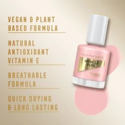 Max Factor Miracle Pure Neglelak, 202 Natural Pearl -CND Butik 3616303252540 3