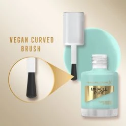 Max Factor Miracle Pure Neglelak, 840 Moonstone Blue -CND Butik 3616303252595 4