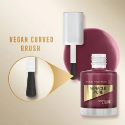 Max Factor Miracle Pure Neglelak, 373 Regal Garnet -CND Butik 3616303252601 4