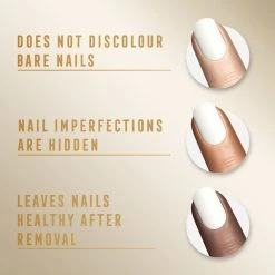 Max Factor Miracle Pure Neglelak, 155 Coconut Milk -CND Butik 3616303252625 2