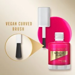 Max Factor Miracle Pure Neglelak, 265 Firey Fuchsia -CND Butik 3616303252656 4