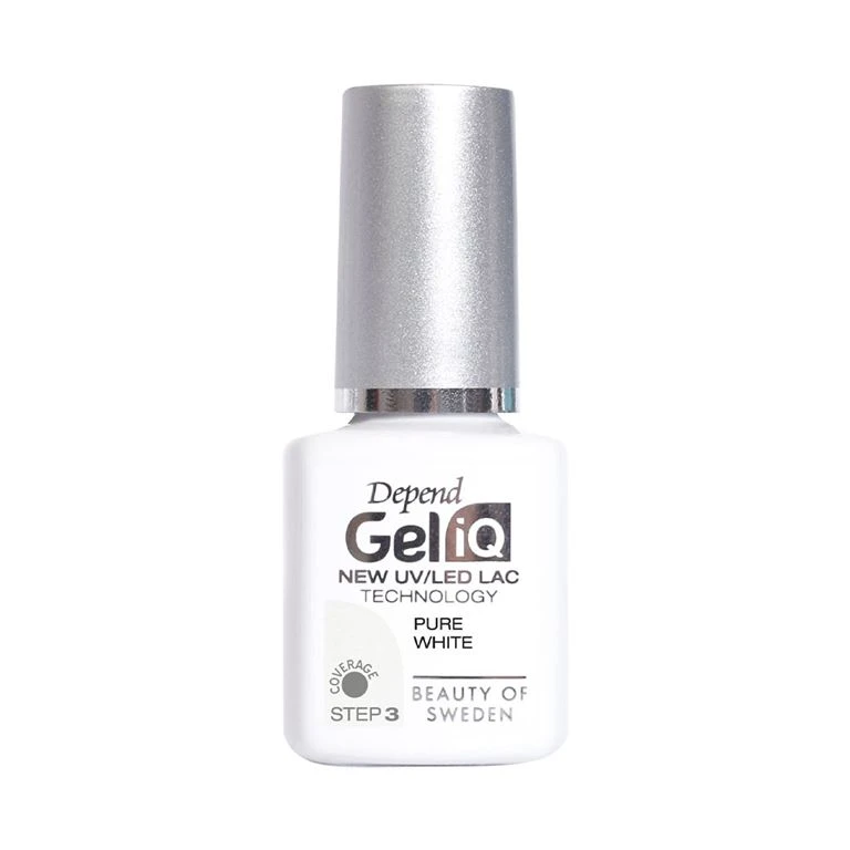 Depend Gel IQ Nail Polish, Pure White 1 Depend Gel IQ Nail Polish, Pure White