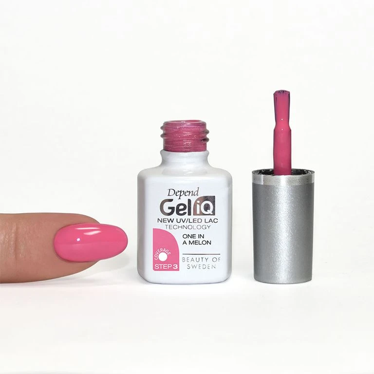 Depend Gel IQ Nail Polish, One In A Melon 3 Depend Gel IQ Nail Polish, One In A Melon - Billede 3