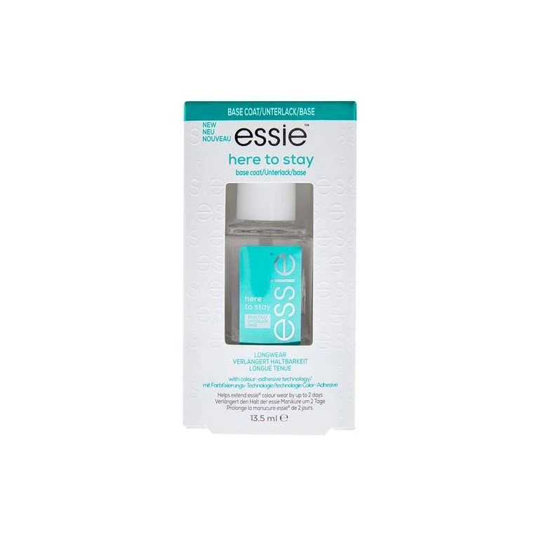 Essie Here To Stay Base Coat, Transparent 1 Essie Here To Stay Base Coat, Transparent