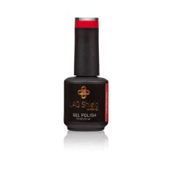 Laq Shield Gel Polish, Golden Red