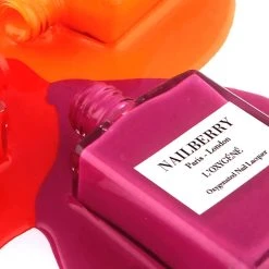 NAILBERRY L’Oxygéné Nail Polish, Fuchia In Love -CND Butik nailberry fuschia in love l oxygene 15ml 2