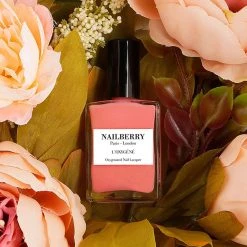 NAILBERRY L’Oxygéné Nail Polish, Peony Blush -CND Butik nailberry peony blush l oxygene 15ml 2