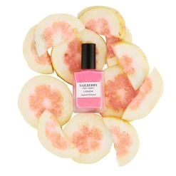 NAILBERRY L’Oxygéné Nail Polish, Pink Guava -CND Butik nailberry pink guava l oxygene 15ml 2