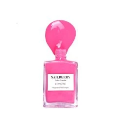 NAILBERRY L’Oxygéné Nail Polish, Pink Tulip -CND Butik nailberry pink tulip l oxygene 15ml 2