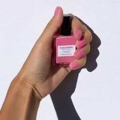 NAILBERRY L’Oxygéné Nail Polish, Pink Tulip -CND Butik nailberry pink tulip l oxygene 15ml 4