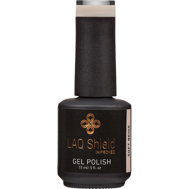 Laq Shield Gellack, Soft Beige 1 Laq Shield Gellack, Soft Beige